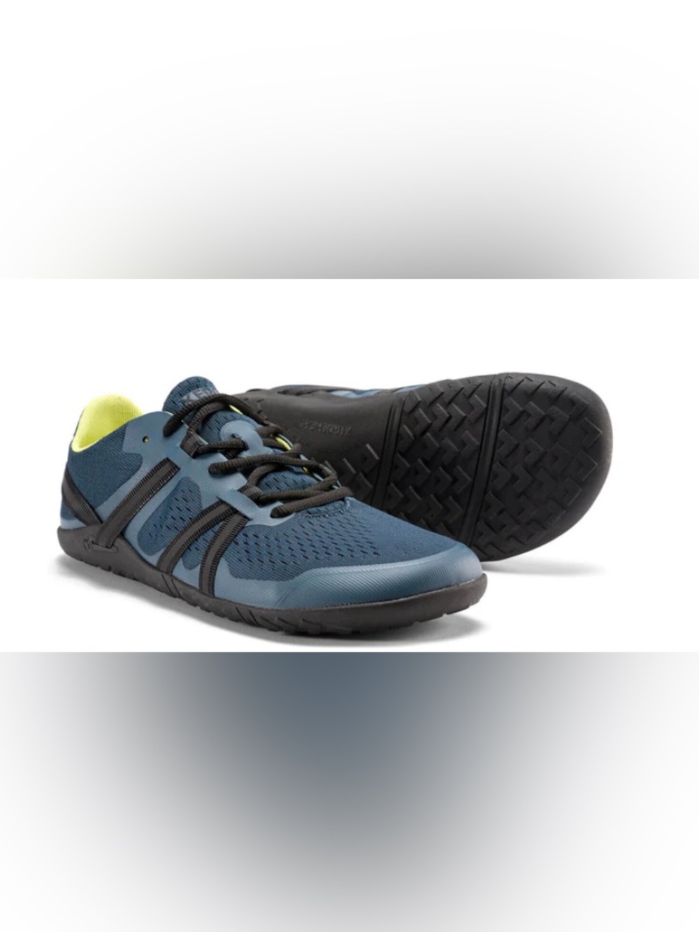 Xero Shoes Women's Speed Force II- Navy with Lime Lining (Rare, Discontinued)